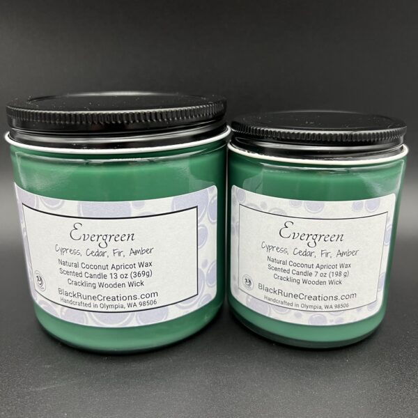 Evergreen Candle