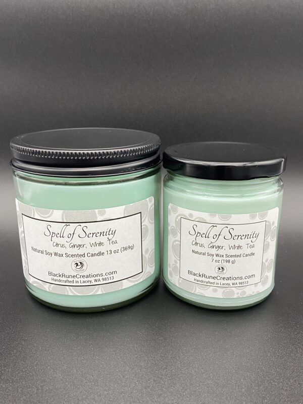 Spell of Serenity Jar Candle