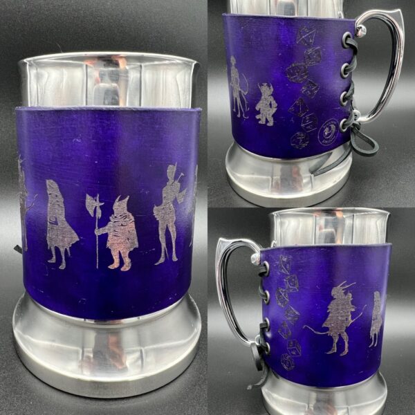Adventurer Leather Wrapped Tankard - Image 2